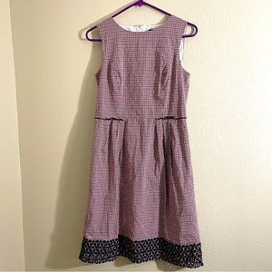 Brooks Brothers Plaid Sleeveless Dress